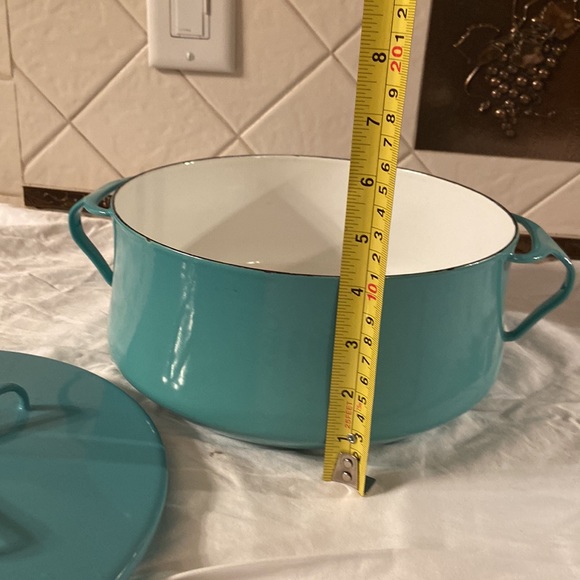 Dansk Kitchen Rare Color Teal Dansk Kobenstyle 4 Qt Casserole Dutch